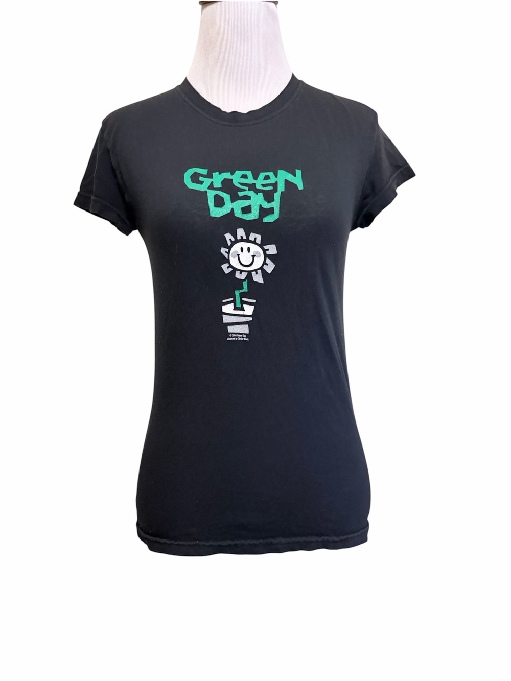 Bay island medium VINTAGE 2004 GREEN DAY BAND TEE